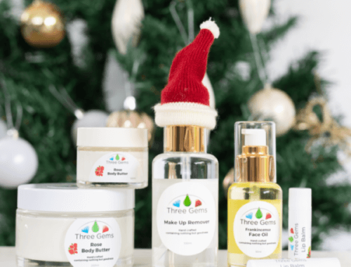 Three Gems Natural Skincare Christmas Gift Ideas